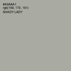 #A9AAA1 - Shady Lady Color Image